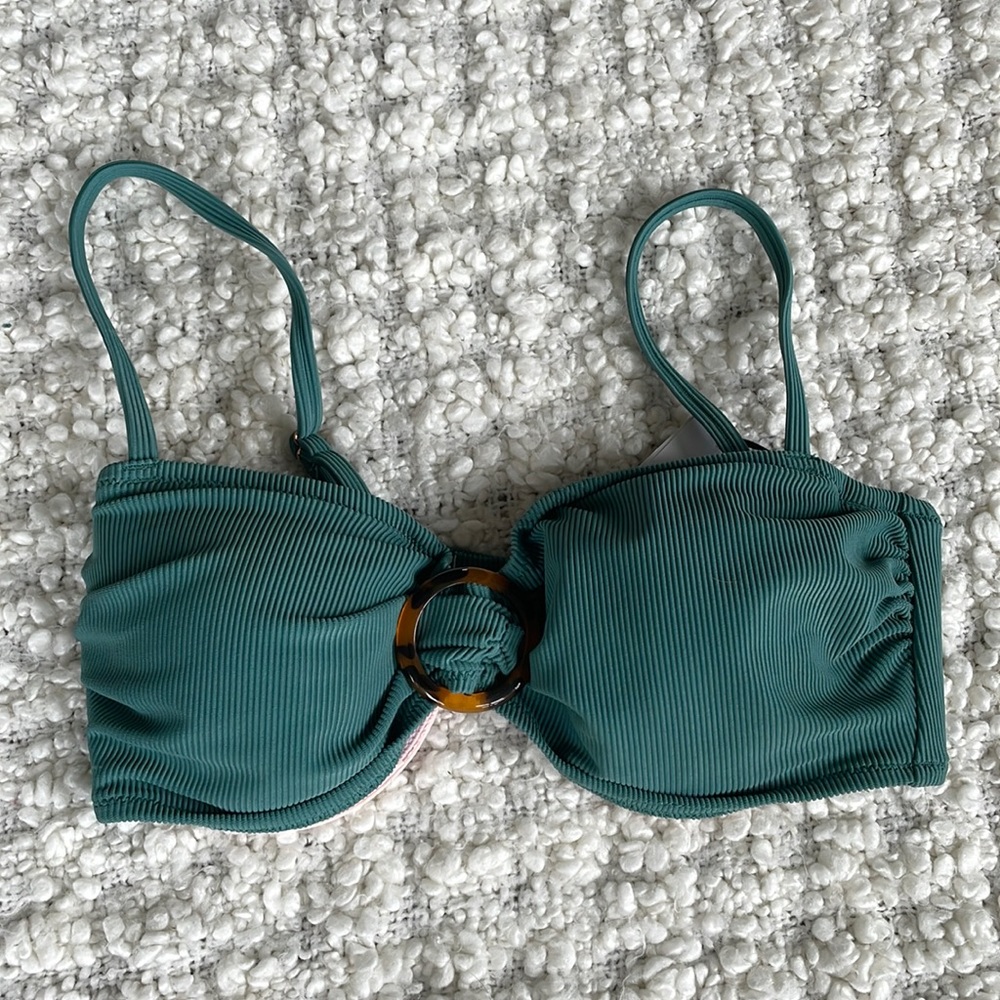Green Bikini Top
